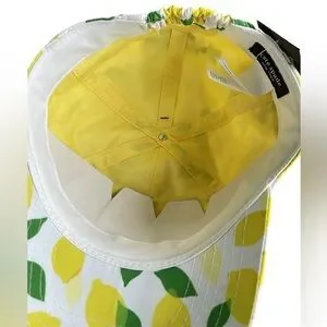 ?♠️KATE SPADE LEMON? PRINT BASEBALL CAP Kate Spade New York Lemon Toss Baseball Cap Hat New | eBay main image 4